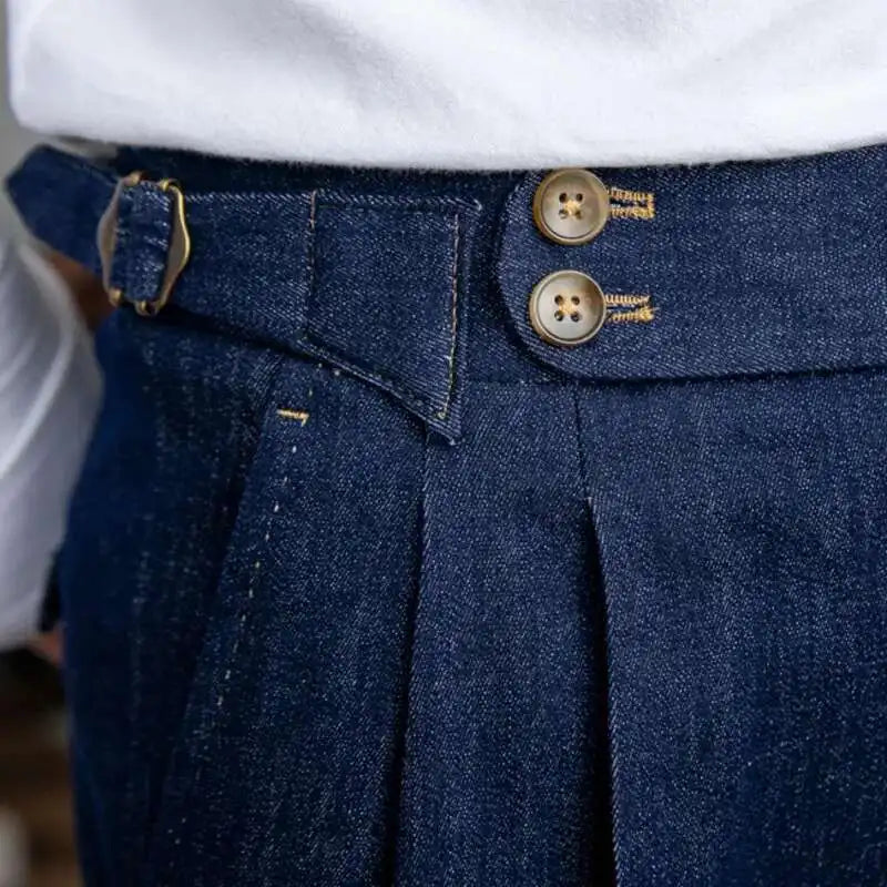 High-Quality Italian Business Dress Pants for Men