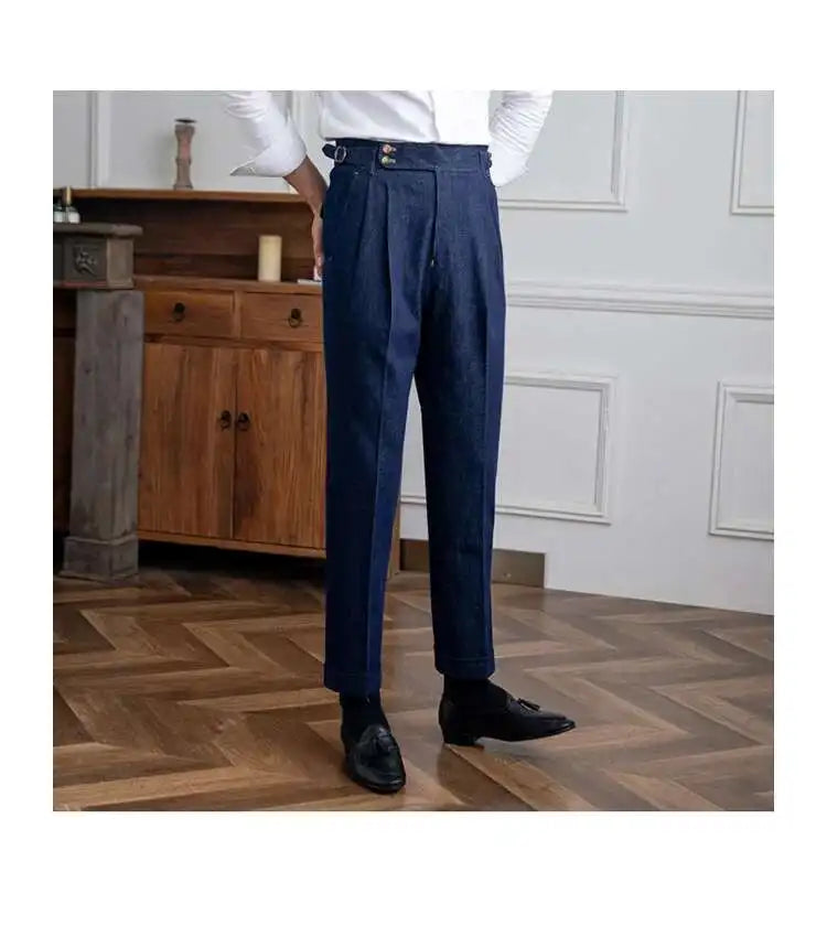 High-Quality Italian Business Dress Pants for Men