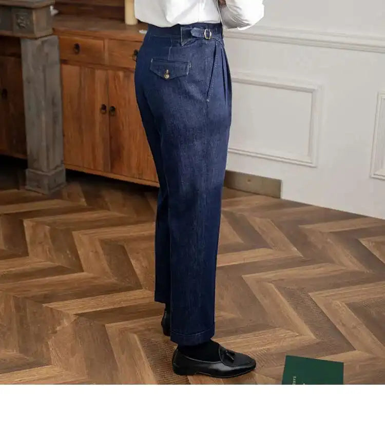 High-Quality Italian Business Dress Pants for Men